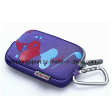 Fashionable Custom Neoprene Pouch with Zipper Closed